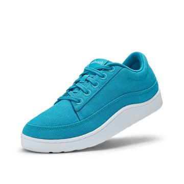 Allbirds Canvas Pacers Sneakers Dames Turquoise | NL4412FM