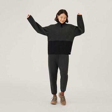 Allbirds Fluff Fleece Broek Dames Zwart | NL4764IS