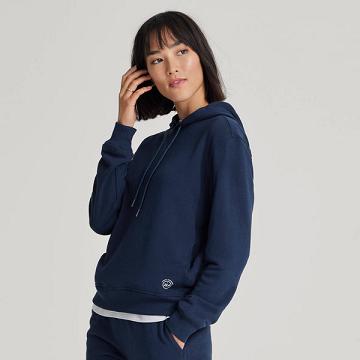 Allbirds R&R Hoodie Dames Donkerblauw | NL4783FM