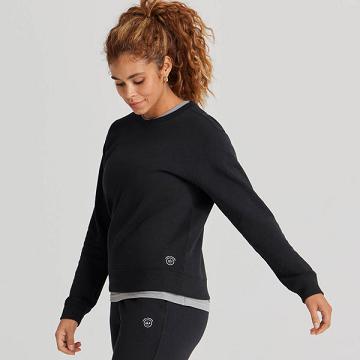 Allbirds R&R Sweat Overhemd Dames Zwart | NL4754JJ