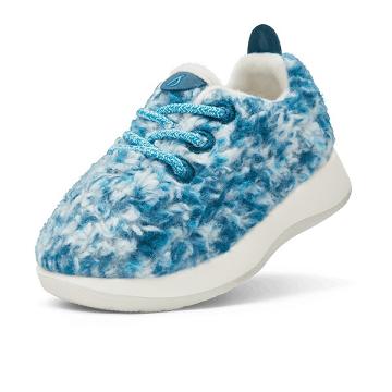 Allbirds Smallbirds Wol Runner Sneakers Kinderen Turquoise | NL4860SO