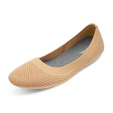 Allbirds Tree Breezers Lux Platte Schoenen Dames Bruin | NL4671GL