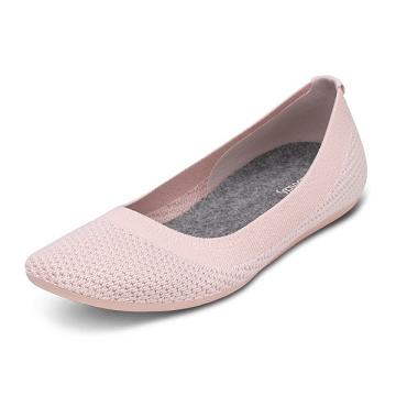 Allbirds Tree Breezers Platte Schoenen Dames Roze | NL4669NB