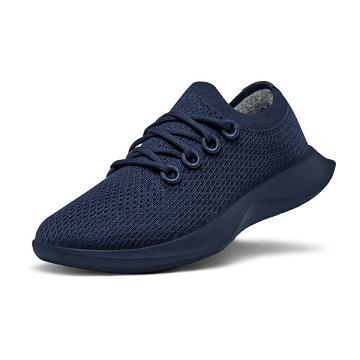 Allbirds Tree Dasher 1 Hardloopschoenen Dames Donkerblauw | NL4586EX