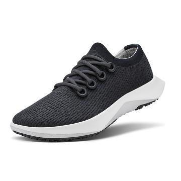 Allbirds Tree Dasher 2 Hardloopschoenen Dames Zwart Wit | NL4626GL