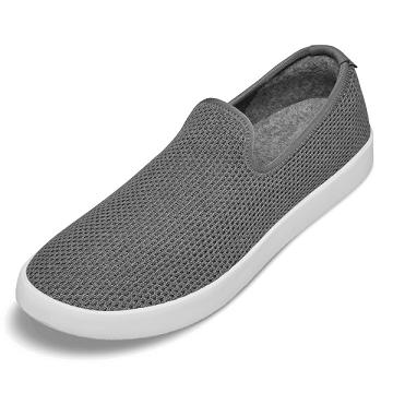 Allbirds Tree Loungers Slip On Schoenen Heren Zilver Wit | NL4112OR