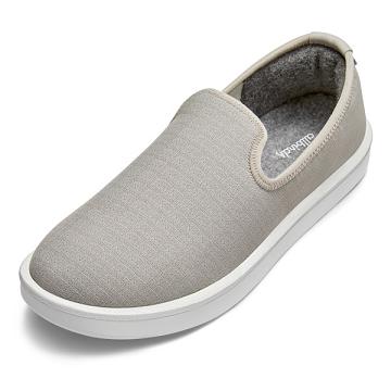 Allbirds Wol Lounger Woven Slip On Schoenen Heren Grijs | NL4086PQ