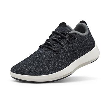 Allbirds Wol Mizzles Sneakers Heren Wit Zwart | NL4051AP