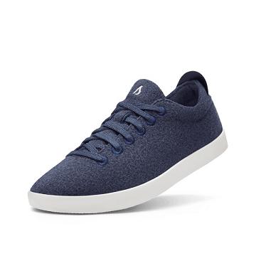 Allbirds Wol Pipers Sneakers Dames Donkerblauw | NL4444HK