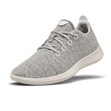 Allbirds Wol Runner Sneakers Dames Grijs Wit | NL4493KI