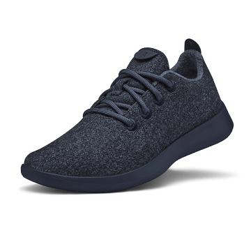 Allbirds Wol Runner Sneakers Heren Donkerblauw | NL4054GL