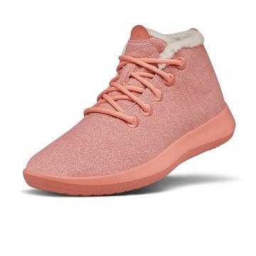 Allbirds Wol Runner-up Mizzle Fluffs Hoog Heren Roze | NL4218UT