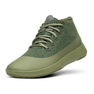 Allbirds Wol Runner-up Mizzle Plus Hoog Heren Olijfgroen | NL4226NB