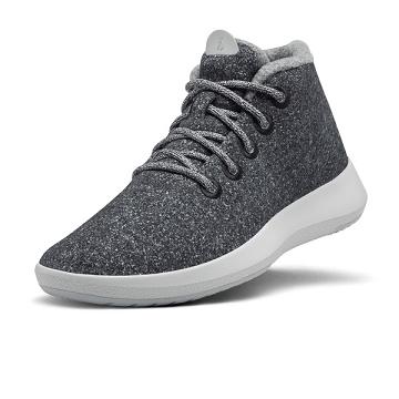 Allbirds Wol Runner-up Mizzles Hoog Dames Zilver | NL4656SO